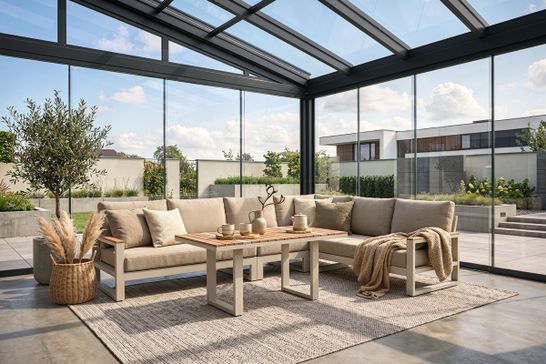 Japandi tuinkamer met Soho lounge