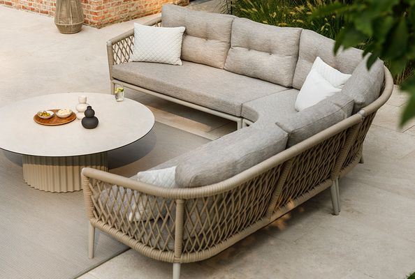 Lima loungeset beige met RuCore