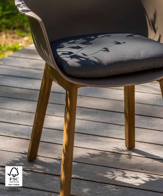 FSC approved legal teak wood