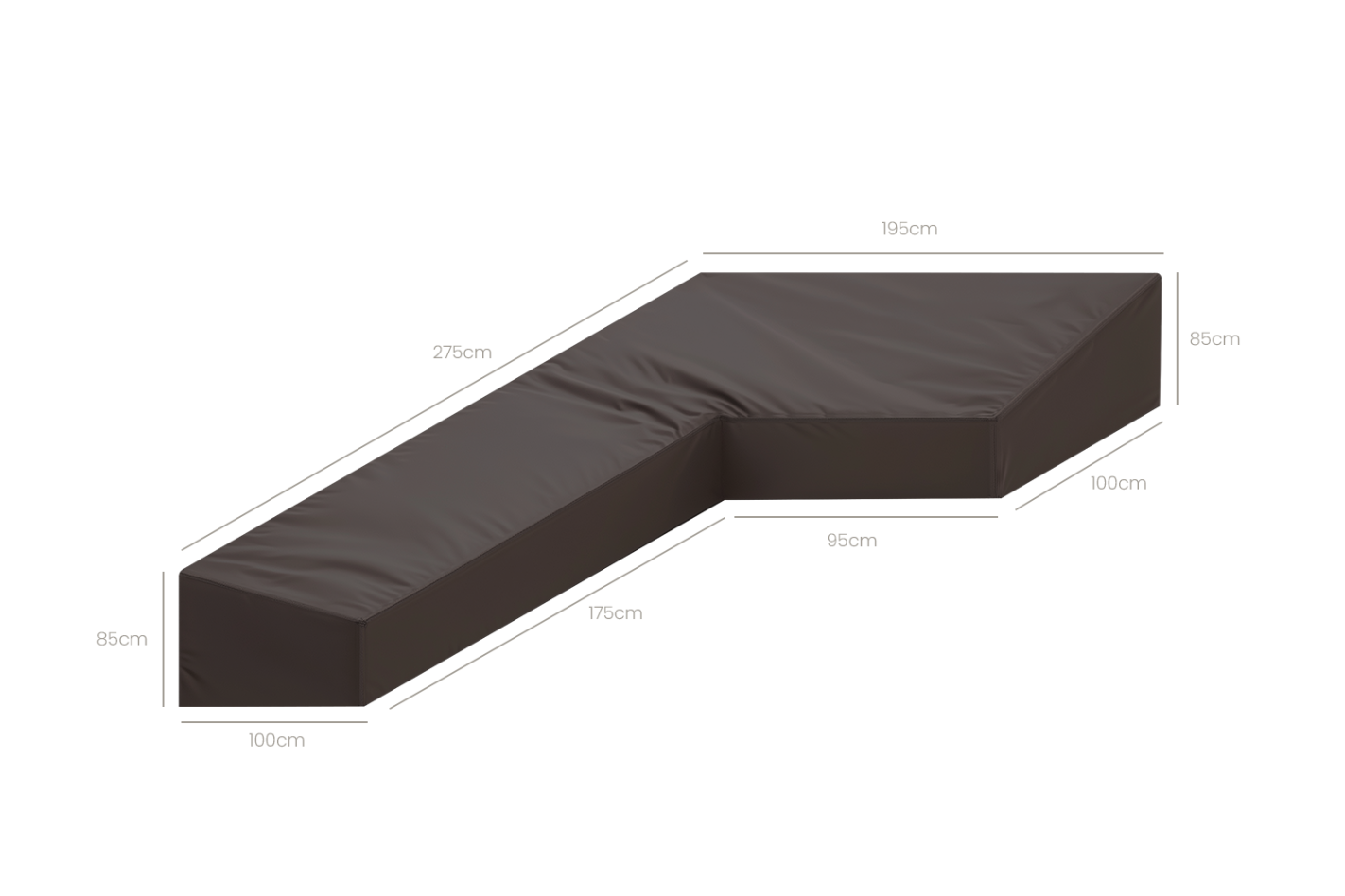 Beschermhoes 15 - 275x195x85/60cm