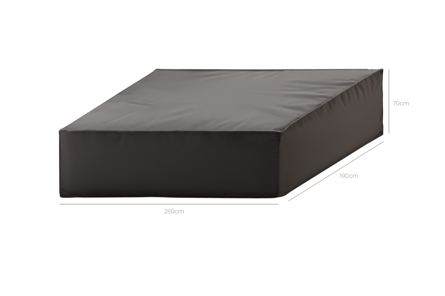 Loungesethoes - 280x190x70cm Loungesethoes - 280x190x70cm