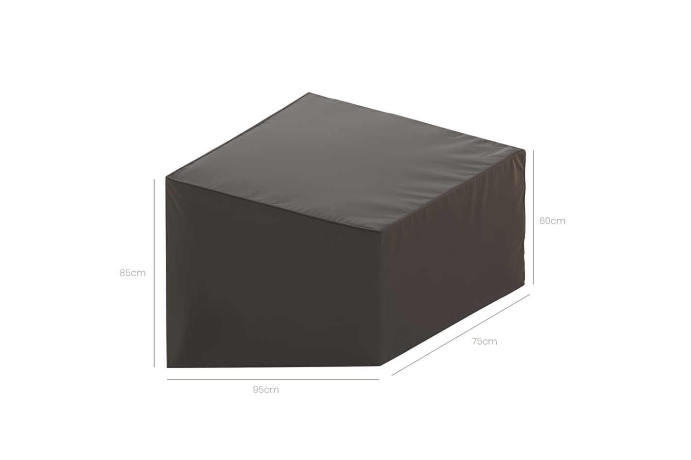 Beschermhoes loungestoel - 75x95x85cm Beschermhoes loungestoel - 75x95x85cm
