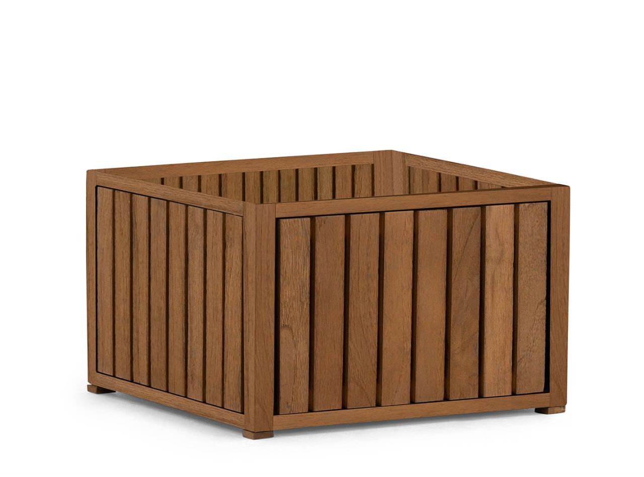 Plantenbak nevada robust teak rectangle Plantenbak nevada robust teak rectangle