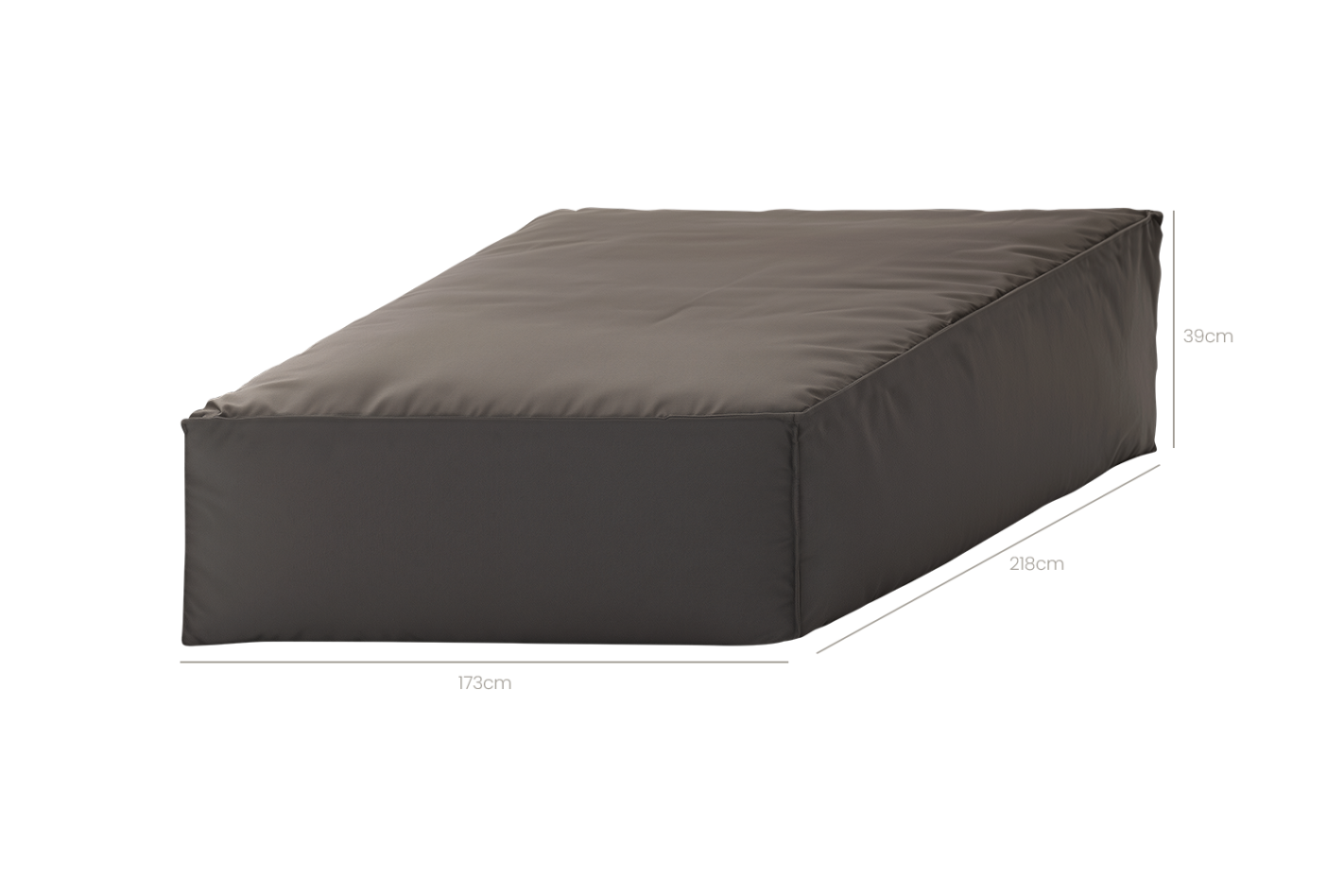 Ligbedhoes Fits Roy 2-personen - 218x173x39cm