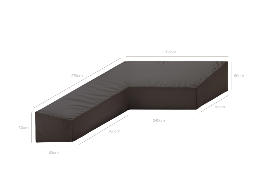 Beschermhoes 17 - 270x350x80/50cm