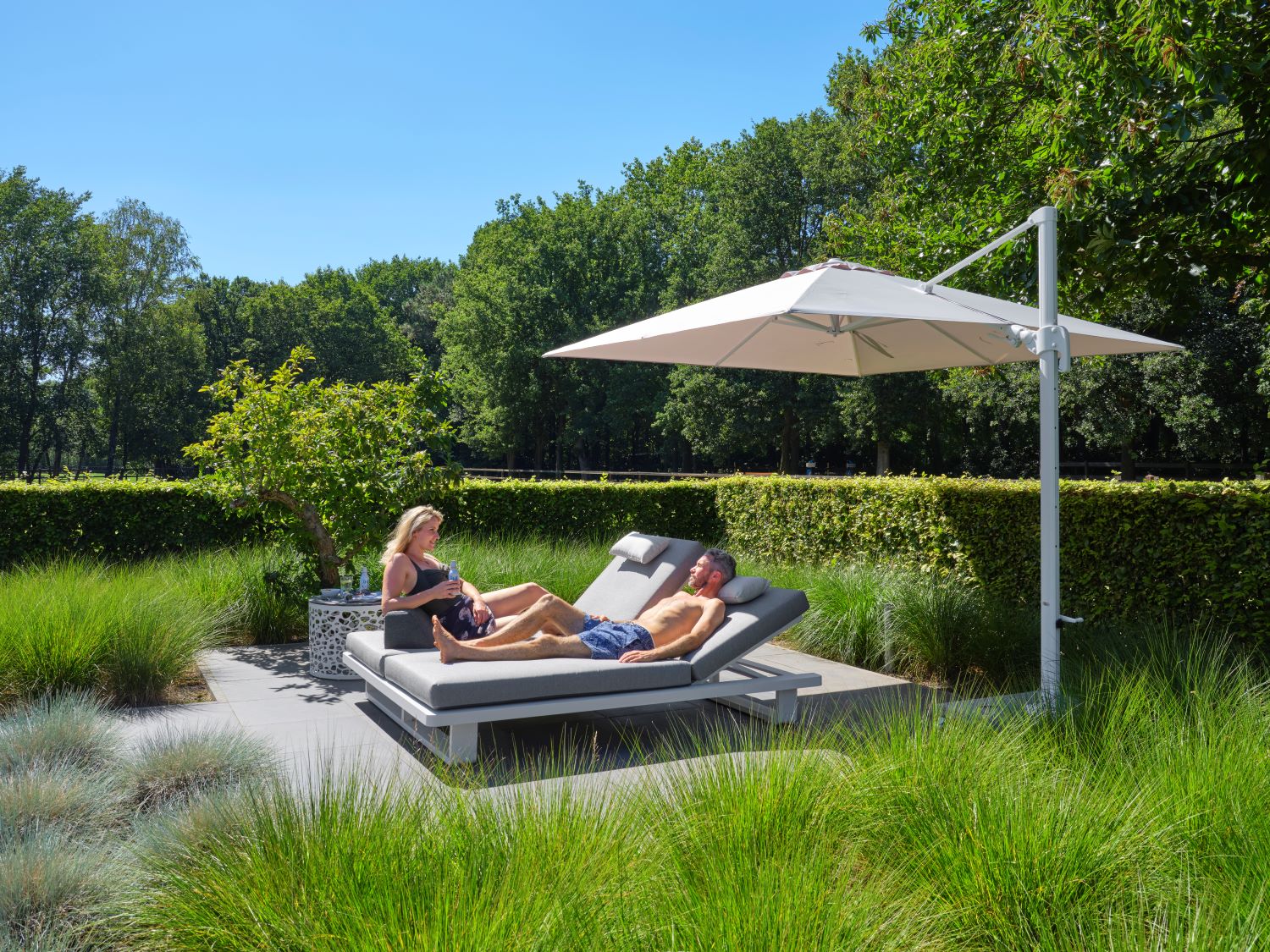 Loveseat loungebank voor in je tuin