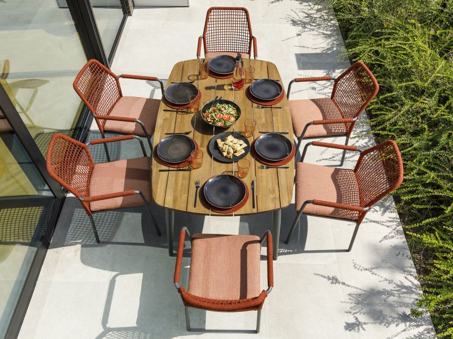 Mediterrane dining tuinset