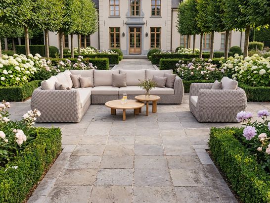 klassieke tuinstijl mont blanc loungeset